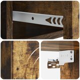  Noćni ormarić za montažu na zid s ladicama 2 pcs Dimljeni hrast | Eponuda.com