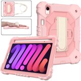 JTech Ohišje za iPad Pro 11/Air 5/4 s stojalom in naramnico Roza, (22025533) | Shoptok.si