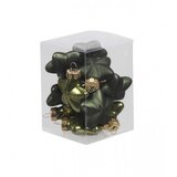 Master ukras za jelku stakleni srce 40mm zeleno 12/1 113843 Cijene