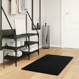vidaXL Tepih OVIEDO kratkih vlakana crni 60 x 110 cm Cijene