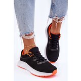Boto Classic Women's Sport Lace-Up Shoes Black and Orange Darla | Eponuda.ba