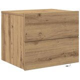  Noćni ormar s ladicama 2 pcs Umjetnički hrast 50 x 39 x 41 cm | shoptok.hr