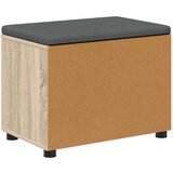  Haldna klop z blazino z vrati Sonoma hrast 60 x 38 x 46 cm, (5000155684) | Shoptok.si