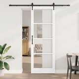 vidaXL Klizna Vrata s Setom Opreme "ORKDAL" Bijela 83x232 cm | shoptok.hr