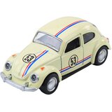 Classic Car Beetle Metal Drive Opening Doors Beige 1:32 | shoptok.hr