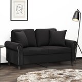  Ukrasni jastuci 2 kom crni 40 x 40 cm baršunasti | shoptok.hr