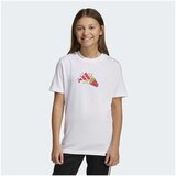 Adidas Majice s kratkimi rokavi KA0536 Bela Cene