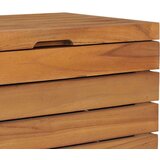  Košara za rublje 40 x 40 x 70 cm od masivne tikovine - 40 x 40 x 70 cm 1 | shoptok.hr