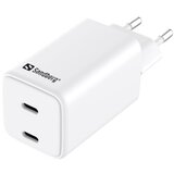 Sandberg AC Charger Dual USB-C PD65W EU polnilnik Cene