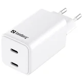 AC Charger Dual USB-C PD65W EU polnilnik