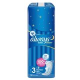 Always 10 kosov Maxi Night podložk za najvišjo absorpcijo, za udobje in zaščito ponoči., (21953349) | Shoptok.si
