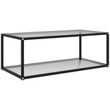 vidaXL Klubska mizica prozorna 100x50x35 cm kaljeno steklo | Shoptok.si