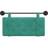  Držeće uzglavlje Zidne Tirkizna 90 x 55 x 5 cm Baršun - Tirkizna 80 cm bez LED | shoptok.hr