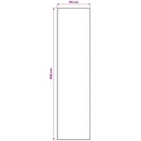  Traka za tepih LESAKA Crno i bijelo 50 x 200 cm | shoptok.hr