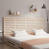 vidaXL Zidno uzglavlje 186x3x91 5 cm od masivne borovine Cijene