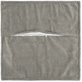 Jastuk s jastukom HOUTEN 2 kom. Svjetlosiva Mikrofibra Flis - Svjetlosiva 35 x 35 cm 2 | shoptok.hr