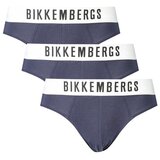 Bikkembergs Muški Plavi Slip - Tri-Pakiranje | shoptok.hr