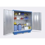 LaCont Vsebnik za nevarne snovi za pasivno skladiščenje vnetljivih snovi, zunanje mere VxŠxG 2570 x 5075 x 2075 mm, pocinkan | Shoptok.si