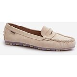 Boto Women's Beige Faux Leather Loafers Celoria | shoptok.hr