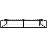  Okvir za krevet crni metalni 200 x 200 cm | shoptok.hr