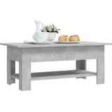 vidaXL stolić za kavu siva boja betona 102 x 55 x 42 cm od iverice | shoptok.hr
