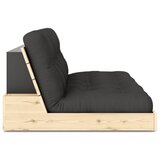 Karup Design Temno siva raztegljiva sedežna garnitura 196 cm Base – | Shoptok.si