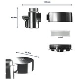 TAPPWATER Filter za vodu EcoPro compact Standalone crome | shoptok.hr