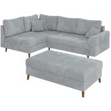 Ropez Svetlo siv tabure Ariella – | Shoptok.si