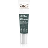Green Pharmacy Cactus & Squalane Eye Cream vlažilna in posvetlitvena nega za veke in kolobarje pod očmi 15 ml | Shoptok.si