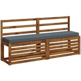  Jastučići za klupe - 2 dijela VUGHT 2 pcs 100% poliester Plava | shoptok.hr