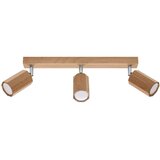  Sollux SL.1030 - Usmerena svetiljka ZEKE 3xGU10/40W/230V hrast | Eponuda.com