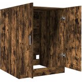 Ormarić za perilicu rublja boja dimljenog hrasta 71x71,5x91,5cm | shoptok.hr