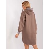 RELEVANCE Tunic-RV-TU-9224.95P-Brown | Shoptok.si