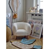 Bloomingville Mini Bijela dječja fotelja od bouclé tkanine Cade – | shoptok.hr
