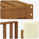  Set vanjskih sofa 9 kom. Prirodna i krem Poliester Slike