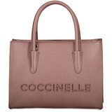 Coccinelle Myrtha ženska kožna torba 26x19x12 cm roza-smeđa Slike