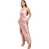 La Modeuse Dolge obleke 71114_P166852 Rožnata Cene