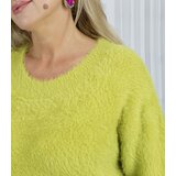 Pri Fluffy sweater knit dress round neckline FLUFFY | Shoptok.si