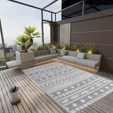 Vanjski tepih ARAKIL sivi 190 x 290 cm PP | shoptok.hr