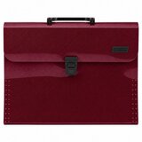  Držač za mape i dokumente s 13 pretinaca, bordo A4 | shoptok.hr