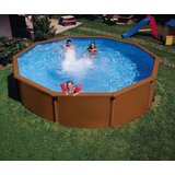 PLANET POOL montažni bazen kit 460 vision imitacija lesa 460X120 cm Cene