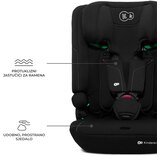 Kinderkraft Otroški avtosedež Kinderkraft I-COMFY i-Size 9-36 kg (76-150 cm) brez Isofixa, roza | Shoptok.si