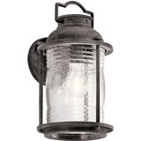 Elstead Lighting Elstead Ashland Bay 1 srednja zunanja stenska svetilka, cink, IP44, E27, (22100191) | Shoptok.si