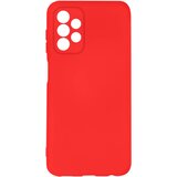 AVIZAR Poltrdi silikonski ovitek za Samsung Galaxy A13 4G z mehkim zakljuckom - rdec, (20631795) | Shoptok.si