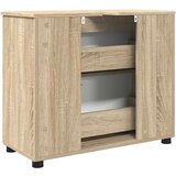 vidaXL Kopalniška omarica s predalom sonoma hrast 76.5 x 35 x 64 cm | Shoptok.si