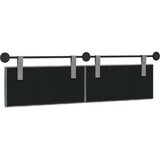  Držeće uzglavlje Zidne Svijetlo siva 170 x 55 x 7 cm Baršun - Svjetlosiva 160 cm bez LED | shoptok.hr