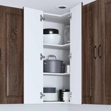  Zidni kutni ormar Smeđi hrast 57 x 57 x 100 cm | shoptok.hr