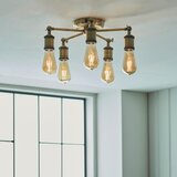  Endon 97244 - spot svetiljka HAL 5xE27/40W/230V mesing | Eponuda.com