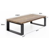 MID.YOU Klubska Miza Mumbai, Pravi Les | Shoptok.si