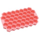 INF Silikonski pladenj za ledene kocke s pokrovom 2 kos Pink, (21265730) Cene
